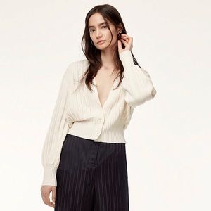 Aritzia wool cardigan